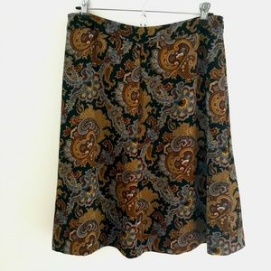 Beautiful classic paisley skirt